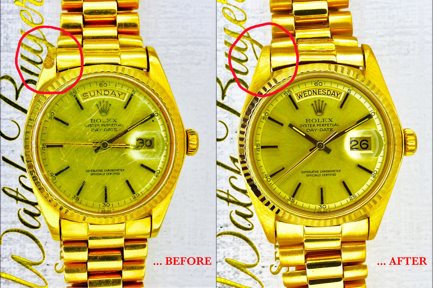 Repairing Rolex's Proprietary 18-Karat Gold | The Watch Buyers ...