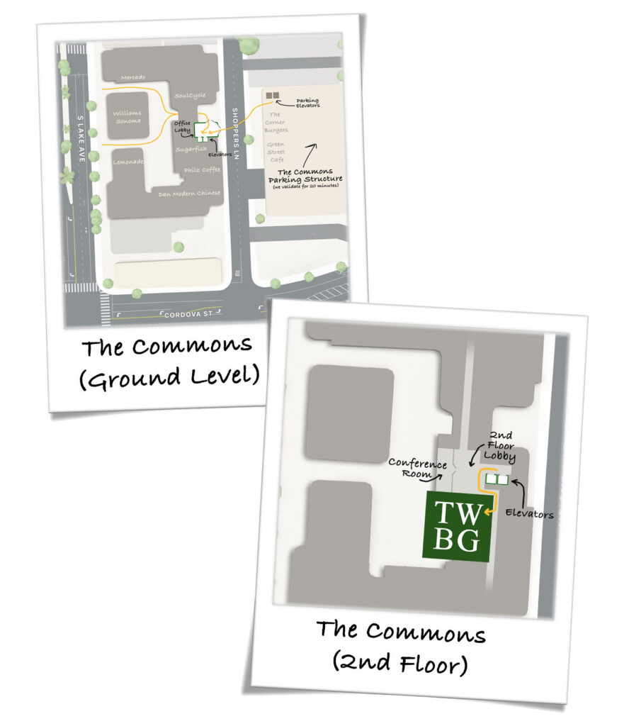Visual Directions to the Watch Buyers Group Office.