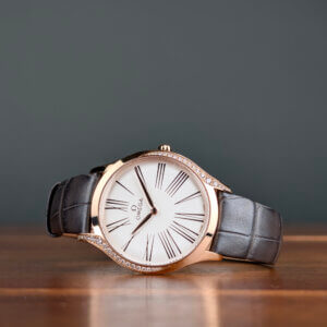 Omega De Ville Trésor 428.58.36.60.02.001 Rose Gold [193 529] Front
